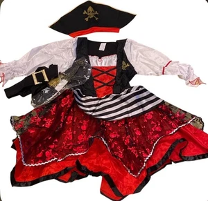 Disfraz de pirata del Caribe Lil Pirate's Treasure para niña - Imagen 1 de 7