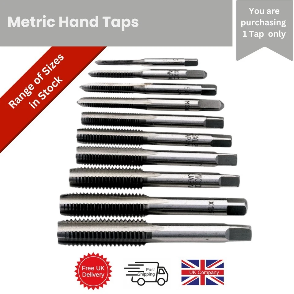 HSS 6mm METRIC HAND TAP Taper  - .75mm Fine Pitch. M0560 - Image 1 of 1