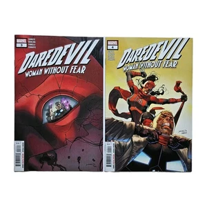 DAREDEVIL WOMAN WITHOUT FEAR #3 & #4 Comic Books Marvel 2024 NM 9.4 NEW UNREAD  - Picture 1 of 5