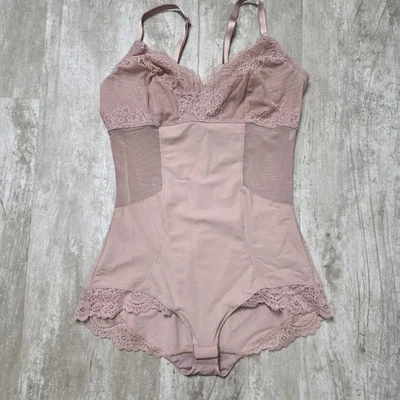 Body para mujer Red Hot By Spanx rosa malva talla grande Foto 1 de 4