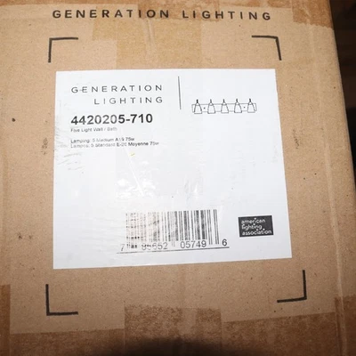 Tocador de baño Sea Gull Sevilla 5 luces bronce 4420205-710 Foto 1 de 4