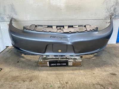 Parachoques trasero OEM 2017-2019 Porsche 718 Cayman 982807421A Foto 1 de 4