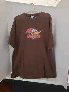 Camiseta De Colección Pájaro Leñador Para Hombre Talla 2xl Camiseta Dibujos Animados Hecha en EE. UU. Desteñida - Imagen 1 de 4