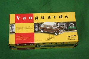 CORGI VANGUARDS AUSTIN MINI COOPER S CELEBRITY STEVE MCQUEEN 1/43 #VA02533 - Picture 1 of 1