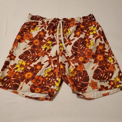 Guante corporal vintage estilo hawaiano para hombre XL colorido bañador pantalones cortos 36 Foto 1 de 4
