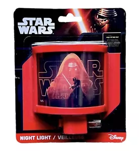Disney Star Wars The Force Awakens Kylo Ren Wall Outlet Bedroom Night Light NEW! - Picture 1 of 4
