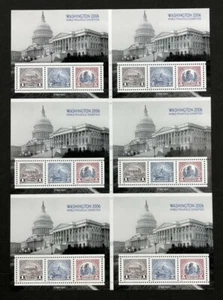 US stamps SC# 4075 uncut press sheet Washington 2006 World Philatelic Exhibition - Picture 1 of 2