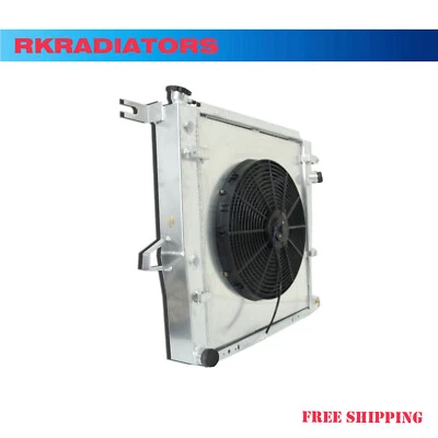 Radiador + cubierta del ventilador para Ford Explorer Mercury Mountaineer 2000-2001 4,0 L V6 AT Foto 1 de 4