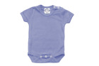 BABY BODYSUIT 1/2 SLEEVES 0-24m SHOULDER POPPERS, 100% COTTON LILAC