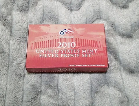 United States Mint Silver Proof Coin Set 2010 (S) Cover