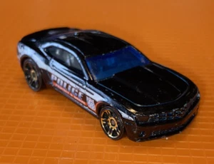 Vintage 2010 Hot Wheels ‘10 Chevy Camaro SS Police Rare Pre-Crash Bar Original + - Picture 1 of 7