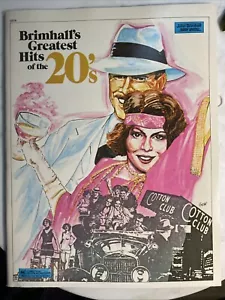 Brimhalls Greatest Hits of the 20s song book easy Piano 1920s Sheet Music Songs - Picture 1 of 12