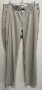 Pantalón de golf Under Armour The Showdown para hombre talla 36x32 beige caqui - Imagen 1 de 11