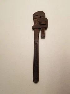 Antiker ECHTER WERT * Nr. 18 - verstellbare 18" Rohrzange 4,5 Pfund Klempner/Mechaniker - Bild 1 von 11