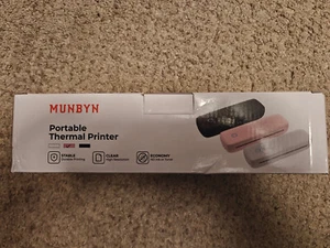 MUNBYN Portable Wireless Printer ITP04, Thermal Bluetooth Printer - Afbeelding 1 van 5