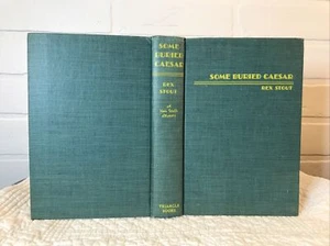 1941 Rex Stout "Some Buried Ceasar" A Nero Wolfe Mystery - Picture 1 of 5