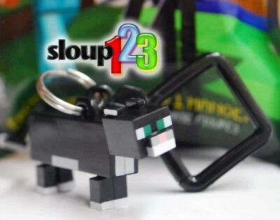 *MINECRAFT HANGERS - SERIES 2 - BLACK OCELOT - VARIANT/CHASE* - Image 1 of 2