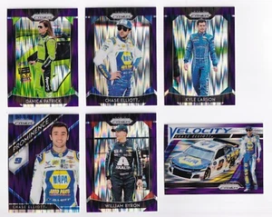 2019 Panini PRIZM PURPLE PARALLEL #7A Chase Elliott -- NUR EINE KARTE! - Bild 1 von 1