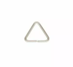 8x8mm - 925 Sterling Silber großer Anhänger Klemmverschluss - Drahtstärke 0,76mm - Bild 1 von 1
