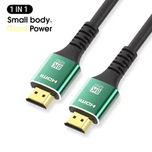 8K Ultra HD HDMI to HDMI Cable Cord for PS5 PS4 XBox Console Snowkids 16ft-10-5 - Picture 1 of 6