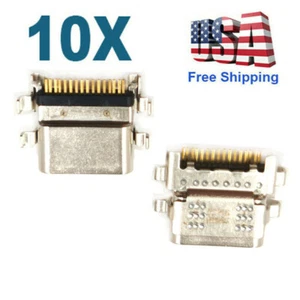 10X USB Charger Charging Port Dock For Amazon Kindle Fire HD 10 2021 11th T76N2B - Picture 1 of 1