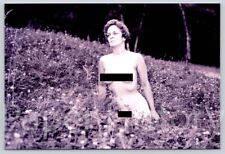 Art Nude Woman 1930s Public Nudity Outdoors Amateur Vintage 4x6 Photo Reprint