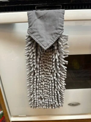 Полотенце для рук NORWEX Baclock Bath Chenille: графитовое серое - Изображение 1 из 4