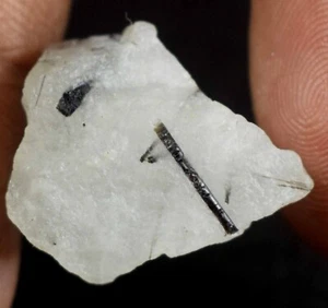 Black Rutile Quartz 35.65 Ct Natural Raw Gemstone Healing Rough Birthday Gift - Picture 1 of 9