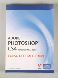 PRL) LIBRO ADOBE PHOTOSHOP CS4 CLASSROOM IN A BOOK CD-ROM MAC WINDOWS PEARSON - Picture 1 of 4