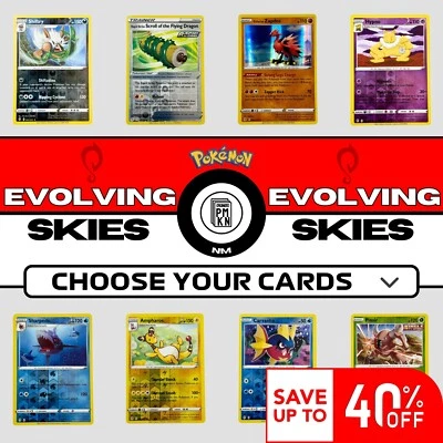 2021 Pokemon Evolving Skies :  Choose Your Card/Complete Your Set! Up to 40% Off - Image 1 of 2