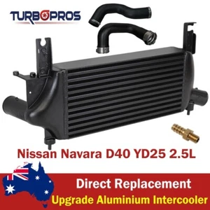 Upgrade Aluminium Intercooler&Hoses For Nissan Navara D40 YD25 2.5L - Bild 1 von 14