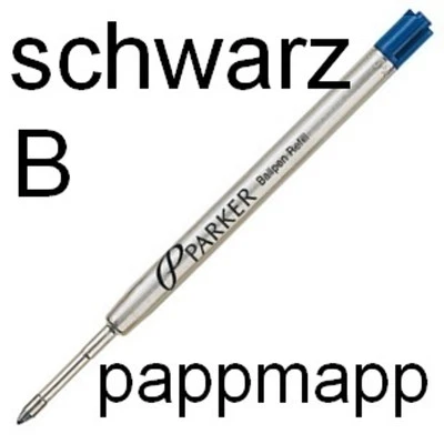PARKER Kugelschreibermine Z42 Mine Original schwarz B - breit - Bild 1 von 2
