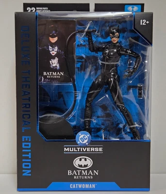 CATWOMAN - Figura McFarlane Toys Batman Edición Teatral Deluxe DC Multiverso Foto 1 de 4