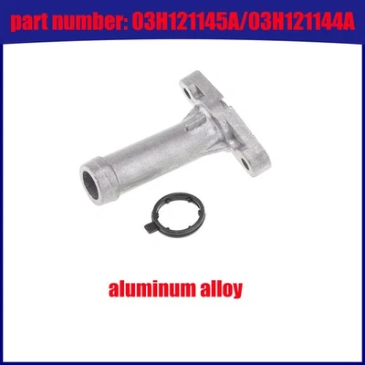 Accesorio de montaje de bomba de agua con brida de entrada de refrigerante del motor para Audi Q7 2007-2010 Foto 1 de 4