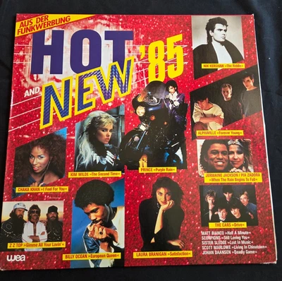 Hot and New '85 - German LP Record Various artis 1985 ZZ Top, Prince, Alphaville - Image 1 of 4