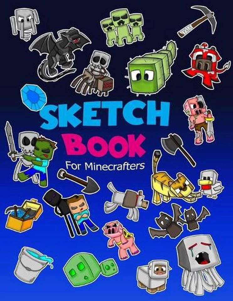 Sketch Book for Minecrafters: Sketch book for Kids Practice How to Draw Book, 11 - Image 1 of 1