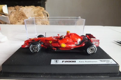 HOTWHEELS racing 1/43: ferrari f 1 2008 , kimi. RAIKKONEN - Photo 1/4