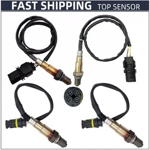 Sensor de oxígeno 4 piezas para BMW E70 X5 2007 2008 2009 2010 4,8 L delantero+trasero - Imagen 1 de 5