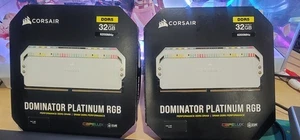 Corsair Dominator Platinum RGB 4x16gb 6200mhz - Picture 1 of 2