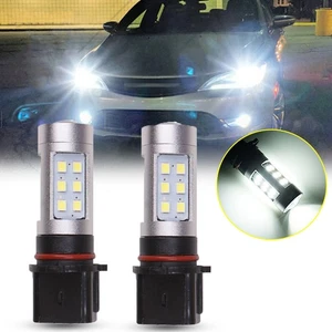 2Pcs P13W Cold White LED Bulbs Fog Daytime Running Light DRL For Audi A4 B8 - Picture 1 of 9