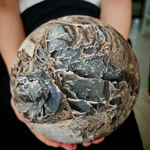 17.6LBPolishing and healing of natural sphalerite crystal balls 8000g - Picture 1 of 13