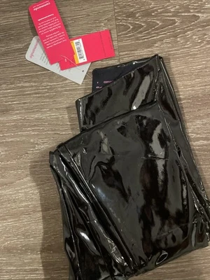 Commando Black Faux Patent Leather Leggings Size S Brand New With Tags - Image 1 of 3