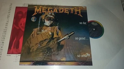 Megadeth - So far, so good .. sowhat! inkl. OIS, 1st. EU 1988, LP, Speed Metal - Bild 1 von 4