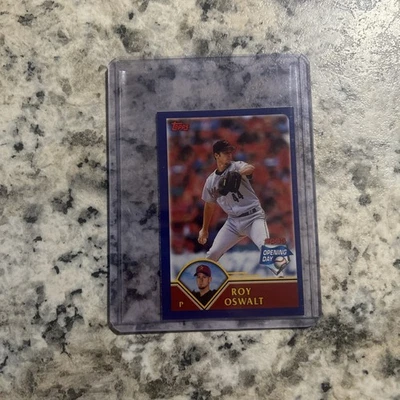 2003 Topps Opening Day Get a Hit Sweepstakes Roy Oswalt - Image 1 of 2