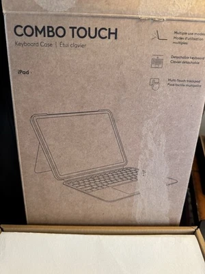 Logitech Combo Touch iPad Pro 11-inch (M4)(2024) Keyboard Case - Midnight Black - Image 1 of 3