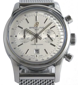 OROLOGIO BREITLING TRANSOCEAN A41310 A4131012/G757 CRONOGRAFO AUTOMATICO DATA UOMO - Foto 1 di 10