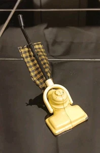 Vtg British England 4" Metal Miniature Dollhouse Upright Vacuum Cleaner 1960s  - Picture 1 of 24