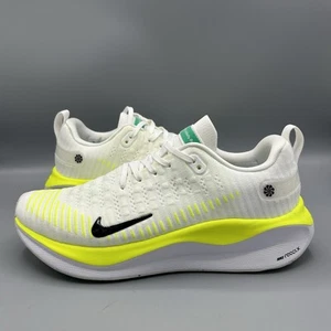 Scarpe da ginnastica Nike ReactX Infinity Run 4 bianche Volt scarpe da corsa UK 8 EU 42,5 nuove - Foto 1 di 8