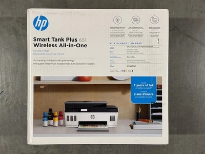 HP Smart Tank Plus 651 Wireless All-In-One InkJet Printer - Ships FREE - Image 1 of 3