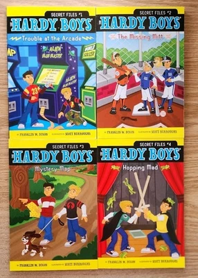 The Hardy Boys Secret Files Book Lot #1-4 Foto 1 de 2
